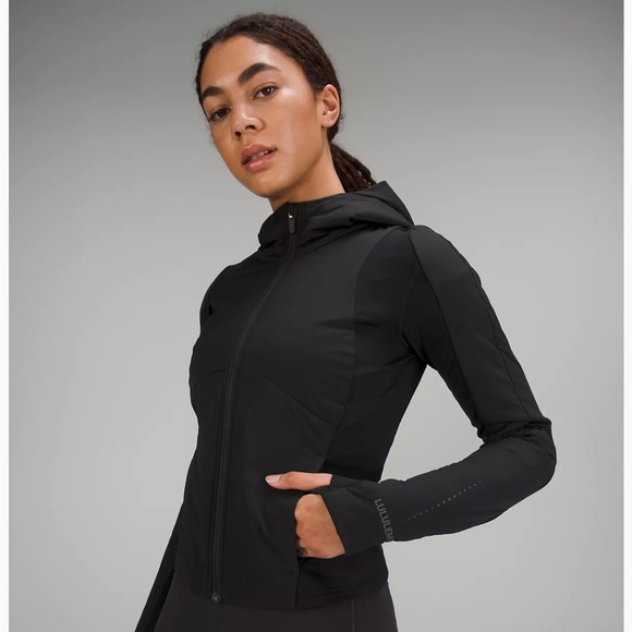lululemon athletica Jackets & Blazers - lululemon push your pace jacket black NWT
